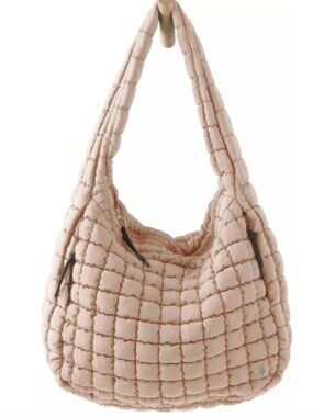 Free People Quilted Carryall Bag - NWT